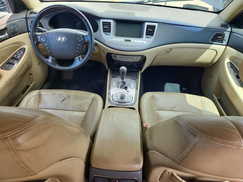 2011 Hyundai Genesis VIN KMHGC4DF2BU124516 COPART salvage auction — SIDE, OH - CERT OF TITLE-SALVAGE, sold $150 on 2026-07-28 (photo 8)