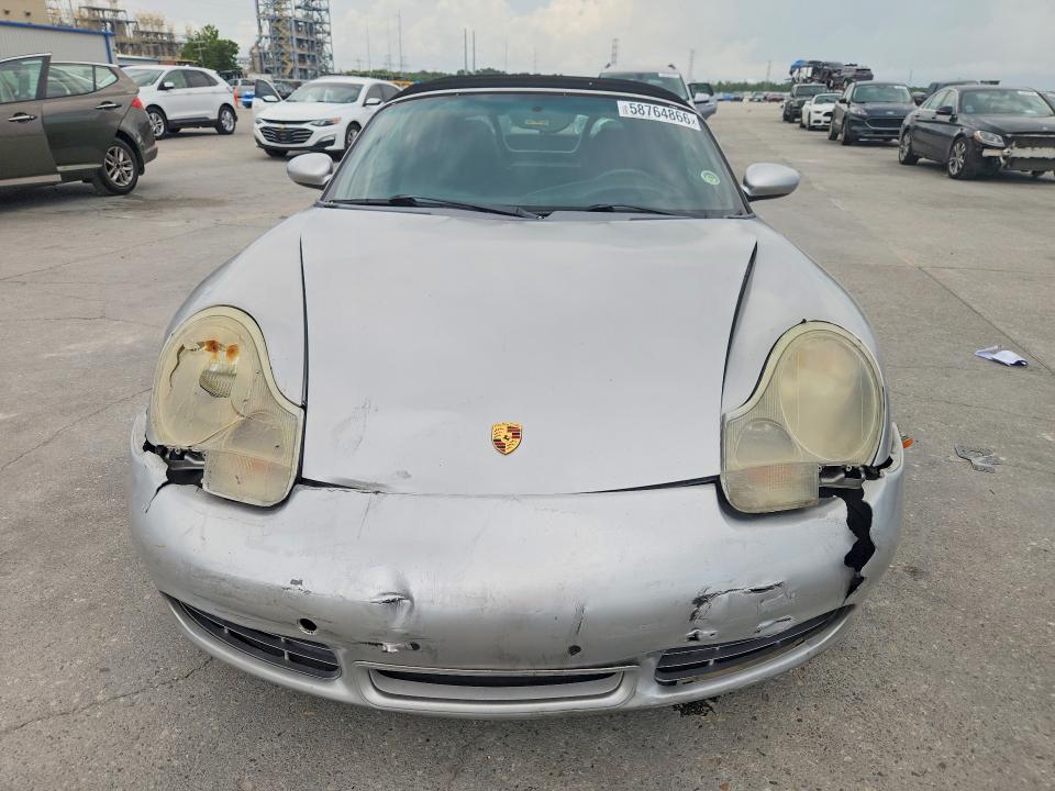 2002 Porsche Boxster VIN WP0CB29892U660948 COPART salvage auction — FRONT END, La - Cert Of Title-Salvage, sold $1,350 on 2026-07-29 (photo 5)