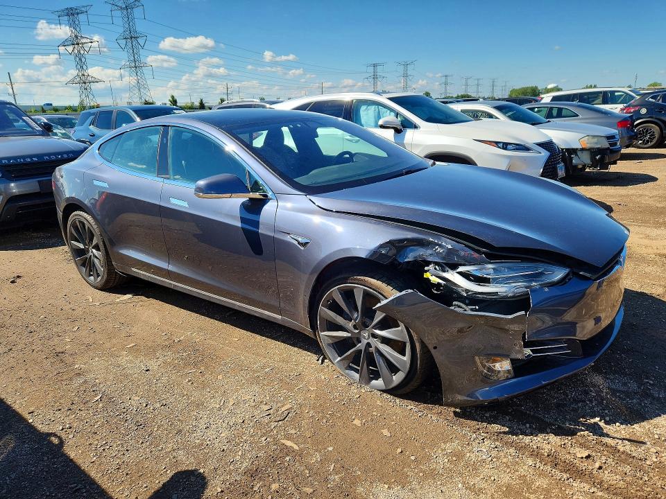 2020 Tesla VIN 5YJSA1E24LF399846 COPART salvage auction — FRONT END, Il - Salvage Certificate, sold $13,400 on 2026-07-16 (photo 4)