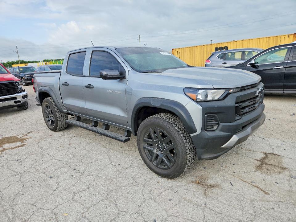 2025 Chevrolet VIN 1GCPTEEK8S1184548 COPART salvage auction — REAR END, In - Cert Of Title-Salvage Title, sold $18,200 on 2026-07-28 (photo 4)