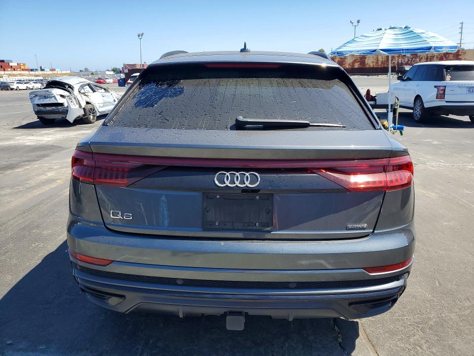 2019 Audi Q8 VIN WA1FVAF17KD025677 COPART salvage auction — FRONT END, Ca - Salvage Certificate, sold $275 on 2026-07-31 (photo 6)