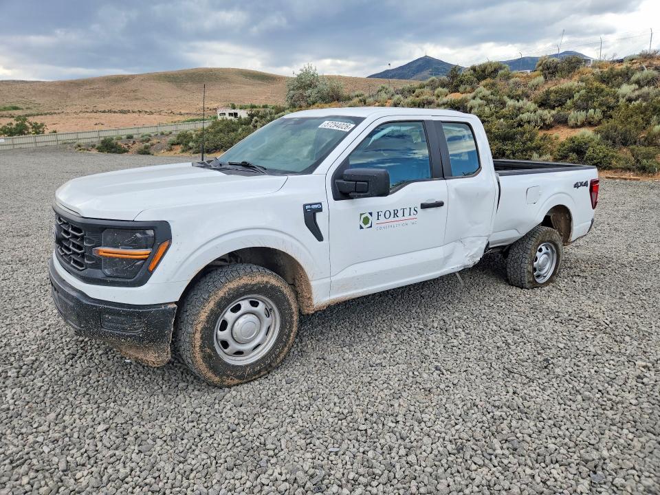 2025 Ford VIN 1FTEX1LP4SKF60093 COPART salvage auction — SIDE, Nv - Salvage Title, sold $13,300 on 2026-07-30 (photo 1)
