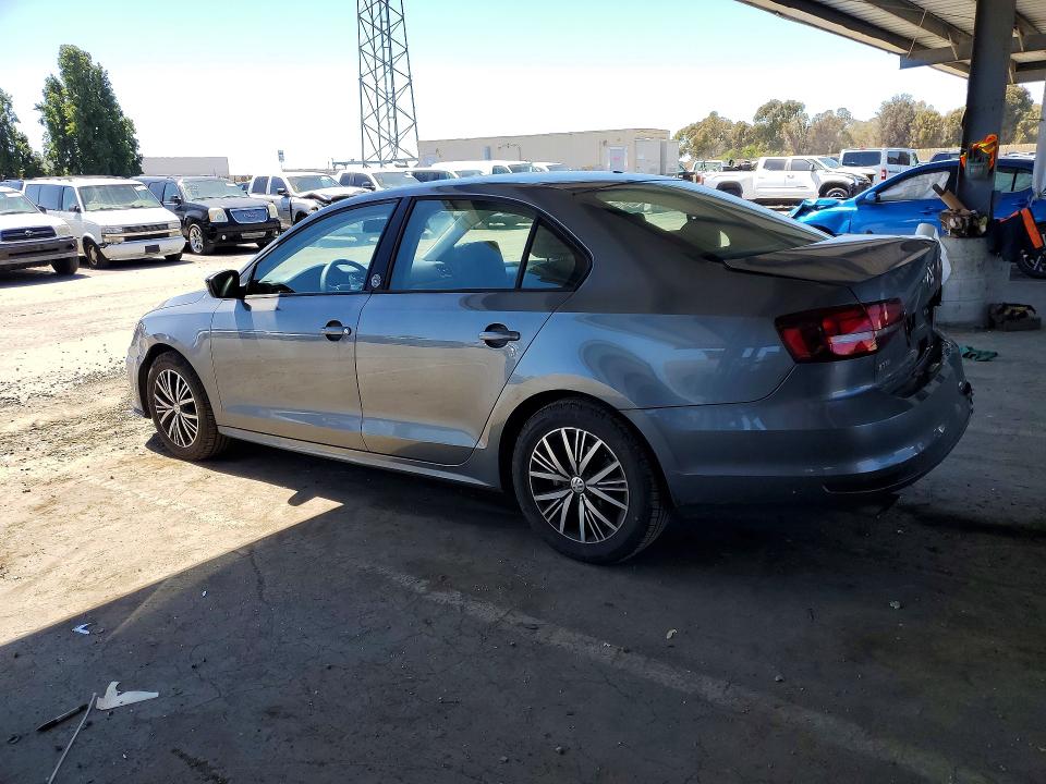 2018 Volkswagen Jetta VIN 3VWDB7AJ9JM238324 COPART salvage auction — REAR END, Ca - Salvage Certificate, sold $3,500 on 2026-07-02 (photo 2)