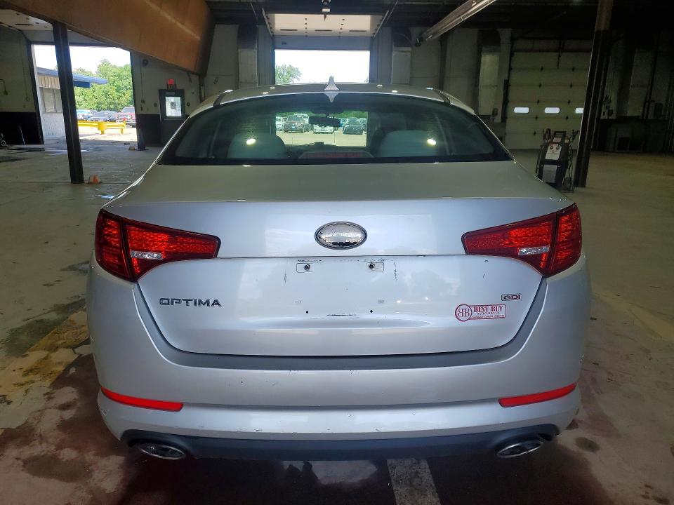 2013 Kia Optima VIN KNAGM4A76D5425153 COPART salvage auction — FRONT END, Ny - Affirmation Of Repossession, sold $350 on 2026-07-23 (photo 6)