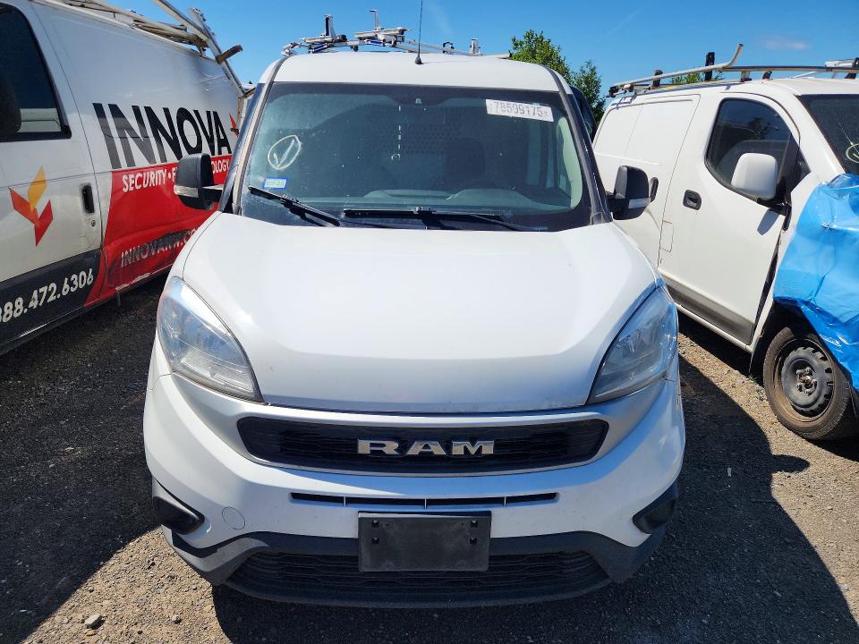 2022 Ram Promaster city VIN ZFBHRFAB5N6W31121 COPART salvage auction — REAR END, Tx - Salvage Vehicle Title, sold $5,100 on 2026-07-08 (photo 5)