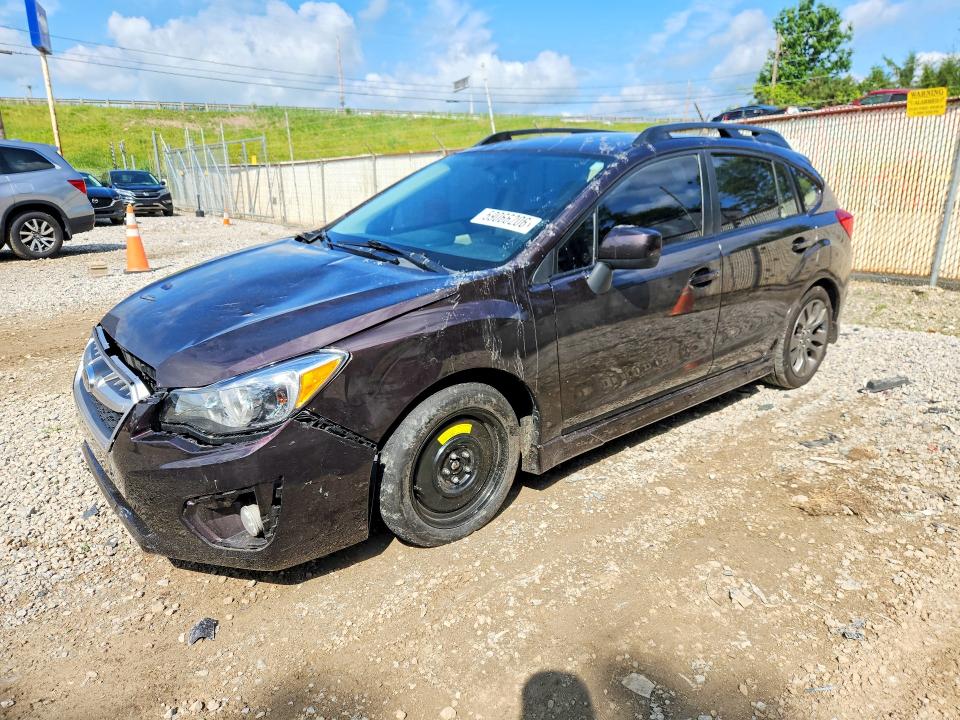 2013 Subaru Impreza VIN JF1GPAL69DH213350 COPART salvage auction — FRONT END, Oh - Cert Of Title-Salvage, sold $650 on 2026-07-15 (photo 1)