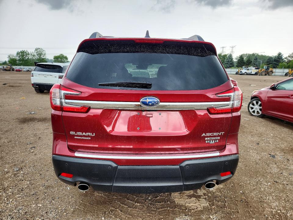 2024 Subaru Ascent VIN 4S4WMAUD0R3456136 COPART salvage auction — FRONT END, Il - Salvage Certificate, sold $8,400 on 2026-07-28 (photo 6)