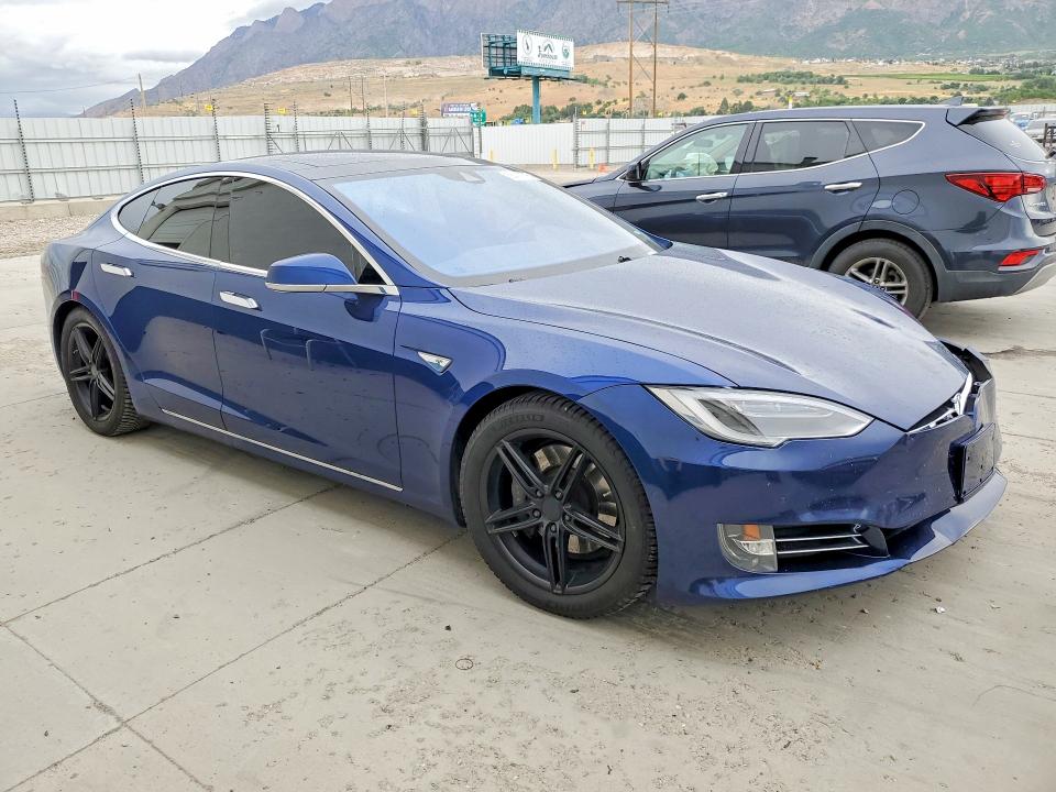 2016 Tesla Model s VIN 5YJSA1E25GF136948 COPART salvage auction — FRONT END, Ut - Salvage Certificate, sold $250 on 2026-07-27 (photo 4)