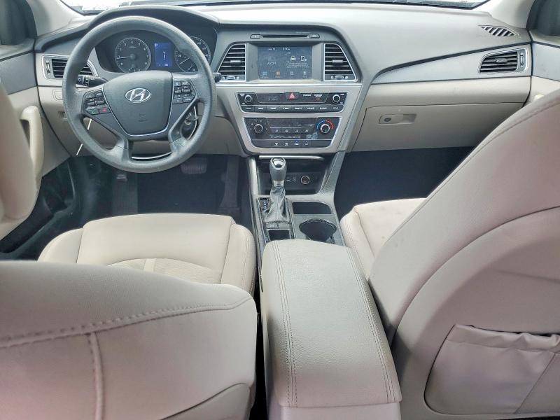 2017 Hyundai Sonata VIN 5NPE24AA4HH466995 COPART salvage auction — FRONT END, Tn - Certificate Of Title (P), sold $550 on 2026-07-02 (photo 8)