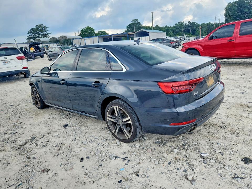 2017 Audi A4 VIN WAULNAF44HN014574 COPART salvage auction — FRONT END, Ga - Cert Of Title-Salvage, sold $4,450 on 2026-07-27 (photo 2)