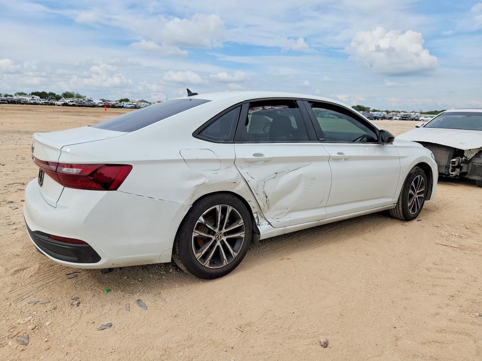 2026 Volkswagen Jetta VIN 3VWBW7BUXTM021243 COPART salvage auction — SIDE, Tx - Salvage Vehicle Title, sold $8,400 on 2026-07-02 (photo 3)