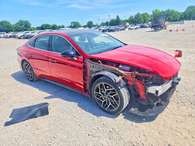 2021 Hyundai VIN 5NPEK4JC2MH105535 COPART salvage auction — FRONT END, Oh - Cert Of Title-Salvage, sold $6,100 on 2026-07-31 (photo 5)