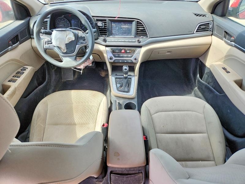 2017 Hyundai Elantra VIN 5NPD84LFXHH016223 COPART salvage auction — FRONT END, Ca - Salvage Certificate, sold $2,850 on 2026-07-02 (photo 8)
