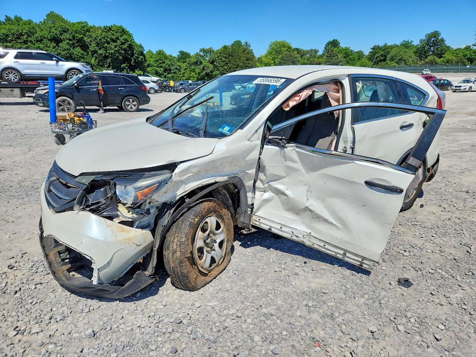 2014 Honda VIN 5J6RM4H30EL113304 COPART salvage auction — SIDE, Tn - Salvage Certificate, sold $1,250 on 2026-07-02 (photo 1)