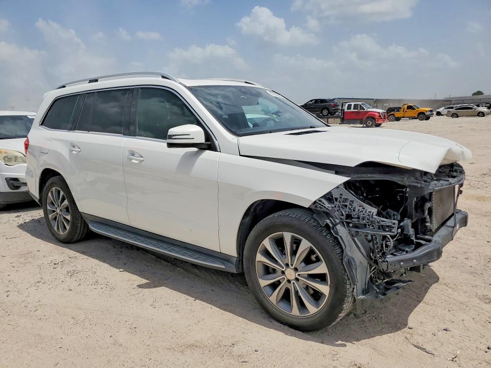 2019 Mercedes-benz Gls-klasse VIN 4JGDF6EE9KB210655 COPART salvage auction — FRONT END, Tx - Salvage Vehicle Title, sold $2,950 on 2026-07-24 (photo 4)