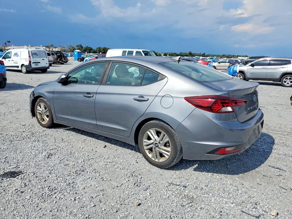 2019 Hyundai Elantra VIN KMHD84LF4KU845796 COPART salvage auction — FRONT END, Fl - Cert Of Title Slvg Rebuildable, sold $2,900 on 2026-07-10 (photo 2)