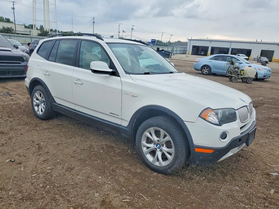 2010 BMW X3 VIN WBXPC9C4XAWJ36159 COPART salvage auction — VANDALISM, IL - SALVAGE CERTIFICATE, sold $225 on 2026-07-10 (photo 4)