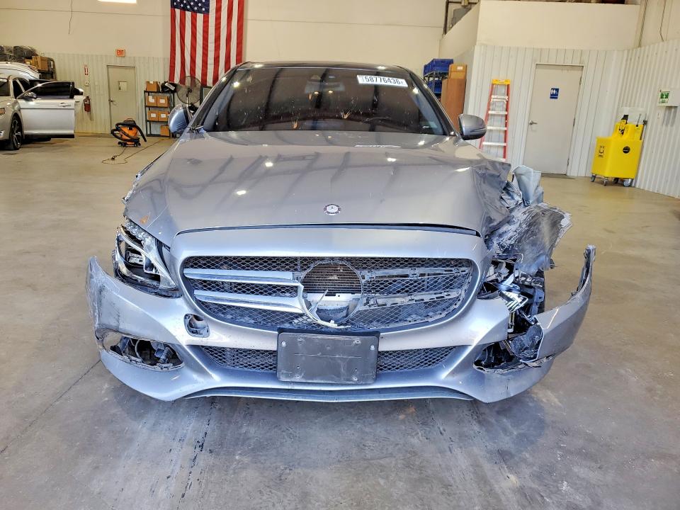 2016 Mercedes-benz C-klasse VIN WDDWF4JB4GR138782 COPART salvage auction — FRONT END, Tx - Salvage Vehicle Title, sold $1,750 on 2026-08-10 (photo 5)