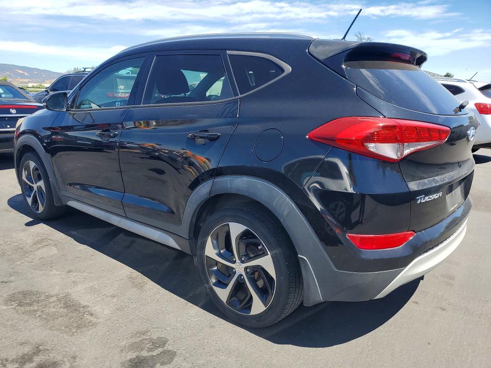 2017 Hyundai Tucson VIN KM8J33A28HU390696 COPART salvage auction — SIDE, Ca - Dis/Dlr/Exp Only Clean Title, sold $250 on 2026-07-28 (photo 2)
