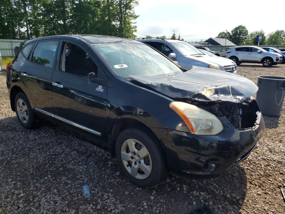 2012 Nissan Rogue VIN JN8AS5MV4CW711840 COPART salvage auction — FRONT END, NY - MV-907A SALVAGE CERTIFICATE, sold $400 on 2026-07-06 (photo 4)