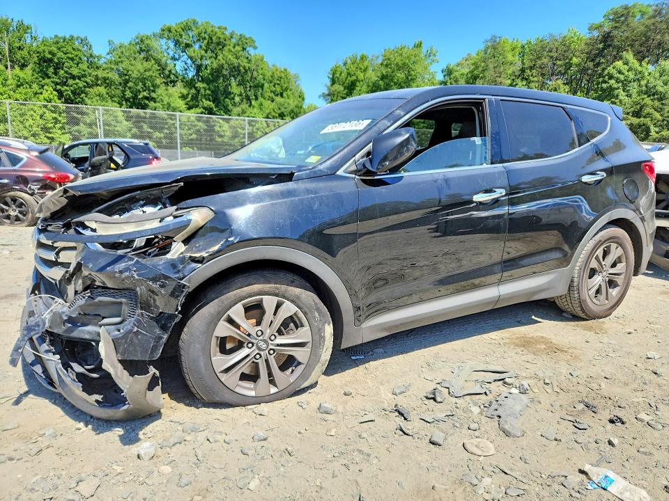 2015 Hyundai VIN 5XYZTDLB4FG267664 COPART salvage auction — FRONT END, Md - Cert Of Salvage < 75% Damage, sold $650 on 2026-07-28 (photo 1)