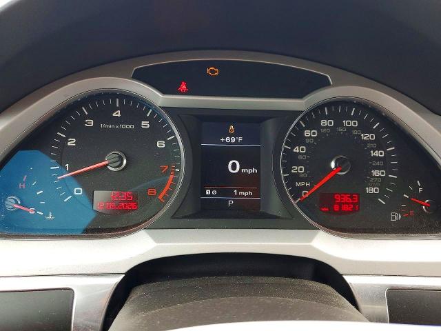 2010 Audi A6 VIN WAUKGAFB9AN024432 COPART salvage auction — FRONT END, CA - SALVAGE CERTIFICATE, sold $275 on 2026-07-17 (photo 9)