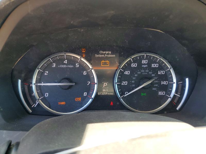 2016 Acura Mdx VIN 5FRYD4H49GB053974 COPART salvage auction — SIDE, Va - Certificate Of Title, sold $3,900 on 2026-07-03 (photo 9)