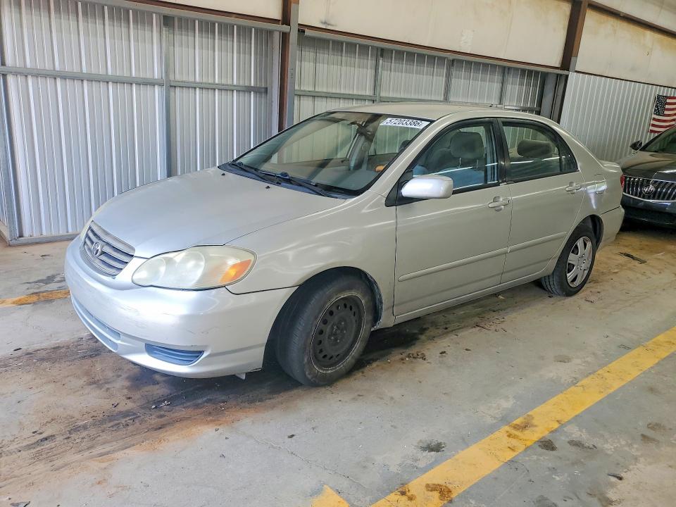 2003 Toyota Corolla VIN JTDBR32E330039145 COPART salvage auction — FRONT END, Nc - Salvage Certificate Of Title, sold $300 on 2026-07-29 (photo 1)
