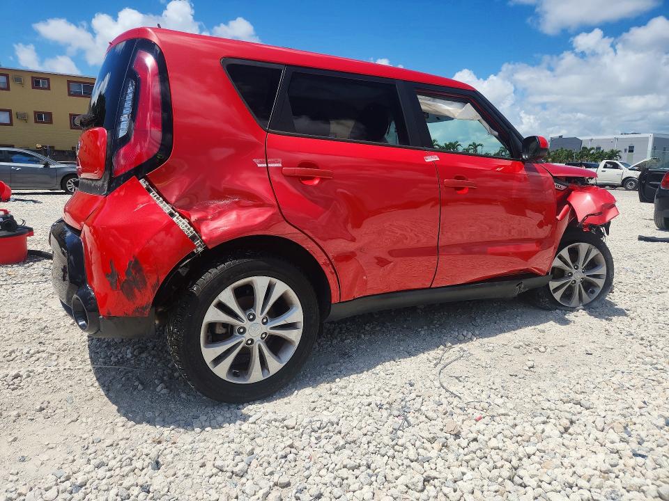 2016 Kia Soul VIN KNDJP3A53G7822983 COPART salvage auction — FRONT END, Fl - Cert Of Title Slvg Rebuildable, sold $1,300 on 2026-07-24 (photo 3)