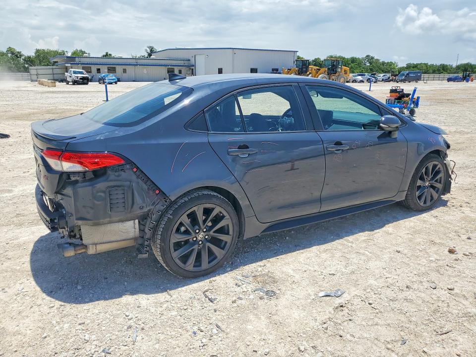 2023 Toyota Corolla VIN 5YFS4MCE5PP164047 COPART salvage auction — FRONT END, Tx - Salvage Vehicle Title, sold $3,550 on 2026-07-23 (photo 3)
