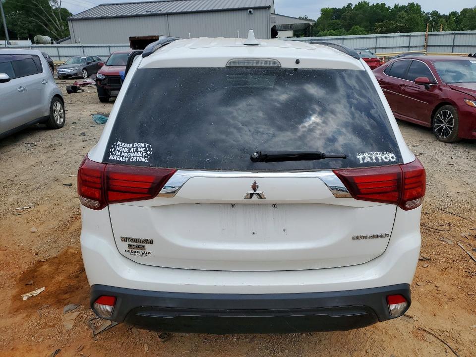 2019 Mitsubishi Outlander VIN JA4AZ3A31KZ031V1N COPART salvage auction — SIDE, VA - NON-REPAIRABLE CERTIFICATE, sold $2,000 on 2026-07-17 (photo 6)
