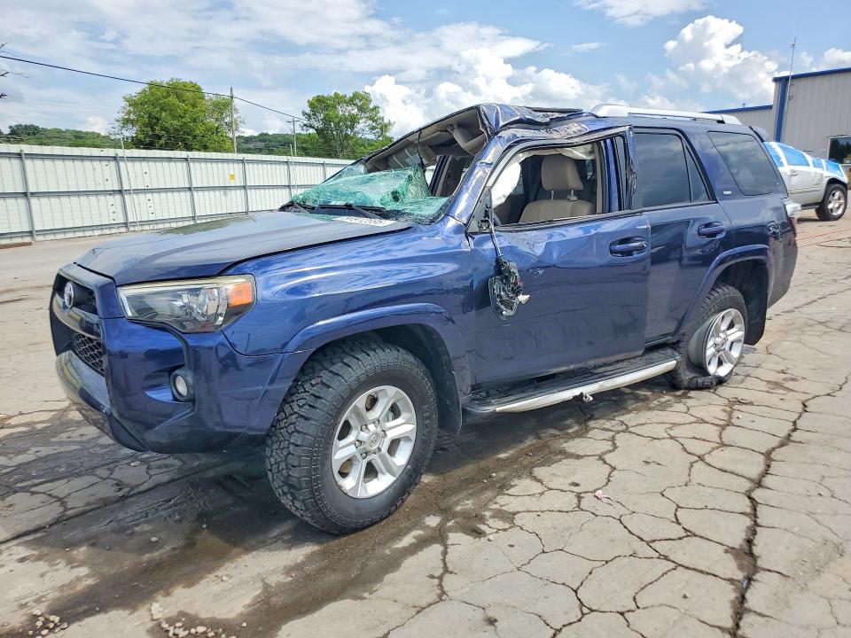 2017 Toyota 4runner VIN JTEBU5JRXH5432841 COPART salvage auction — ROLLOVER, Tn - Non-Repairable Certificate, sold $7,100 on 2026-07-20 (photo 1)