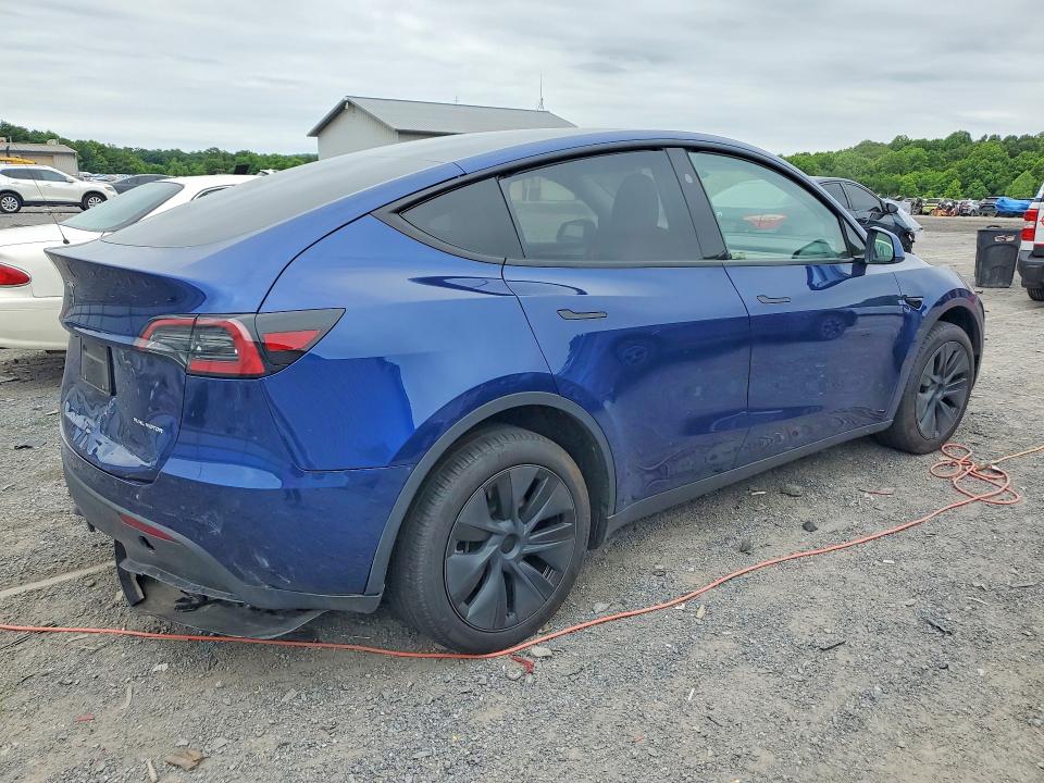 2025 Tesla Model y VIN 7SAYGDEE9SA349981 COPART salvage auction — REAR END, Pa - Certificate Of Salvage, sold $14,000 on 2026-07-20 (photo 3)