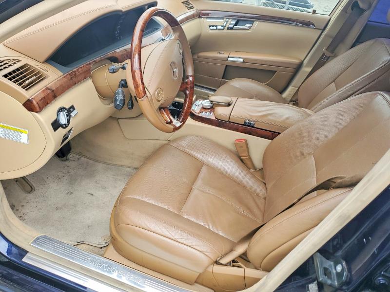 2007 Mercedes-benz S class VIN WDDNG71X87A112030 COPART salvage auction — VANDALISM, Ca - Salvage Certificate, sold $950 on 2026-07-06 (photo 7)