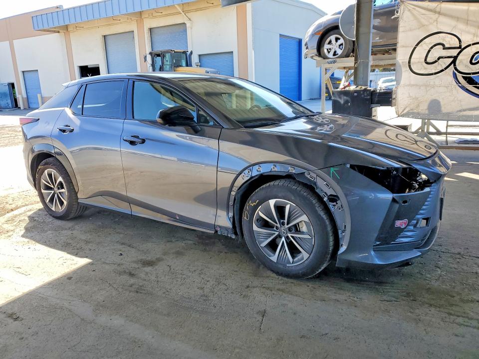 2023 Lexus Rz VIN JTJAAAAB8PA014110 COPART salvage auction — FRONT END, Ca - Salvage Certificate, sold $14,000 on 2026-08-11 (photo 4)
