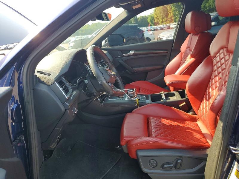 2018 Audi Sq5 VIN WA1A4AFY7J2118574 COPART salvage auction — WATER/FLOOD, Pa - Cert Of Salvage-W=Flood Veh, sold $3,400 on 2026-07-23 (photo 7)