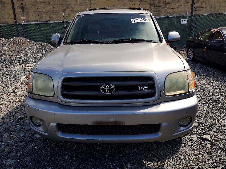 2004 Toyota Sequoia VIN 5TDBT44A84S206888 COPART salvage auction — REAR END, MT - CERTIFICATE OF TITLE, sold $925 on 2026-07-14 (photo 5)