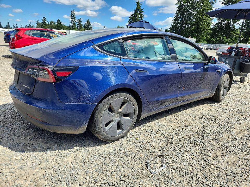 2023 Tesla Model 3 VIN 5YJ3E1EB5PF632468 COPART salvage auction — FRONT END, Wa - Bill Of Sale, sold $6,300 on 2026-07-21 (photo 3)