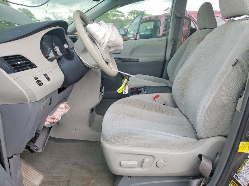 2012 Toyota VIN 5TDKK3DC2CS249250 COPART salvage auction — FRONT END, IA - CERT OF TITLE-SALVAGE TITLE, sold $800 on 2026-07-17 (photo 7)
