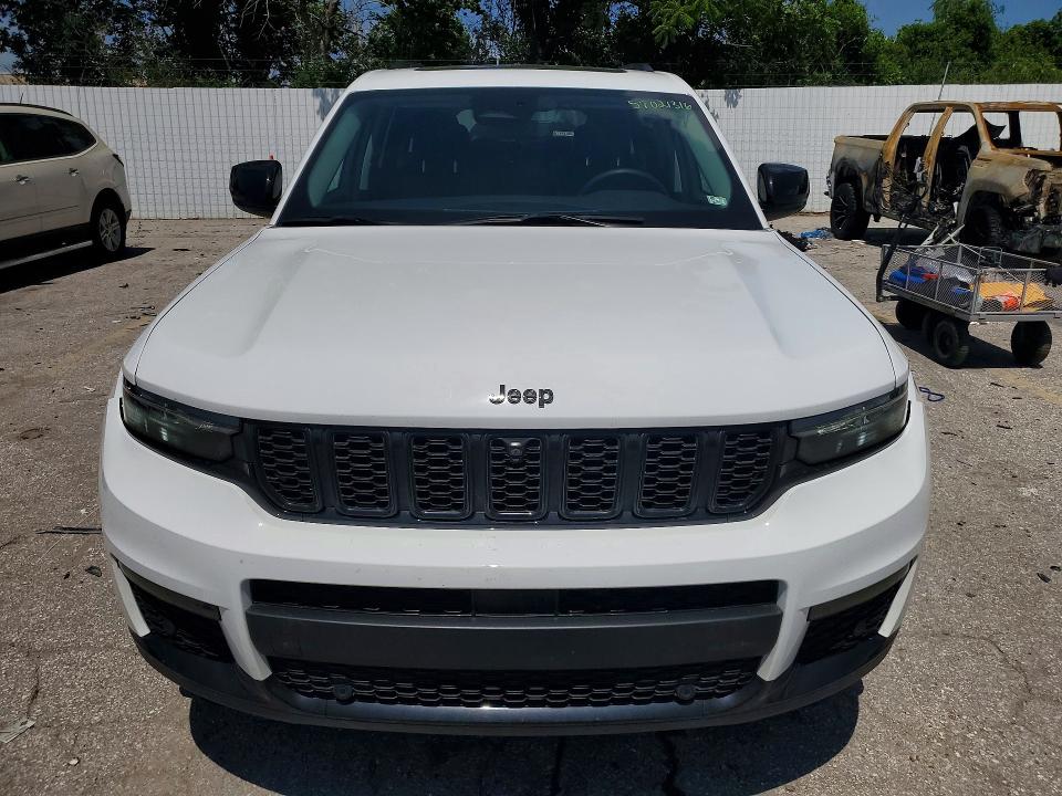 2023 Jeep Grand cherokee l VIN 1C4RJKBG7P8845658 COPART salvage auction — FRONT END, Mo - Certificate Of Title, sold $23,750 on 2026-07-16 (photo 5)