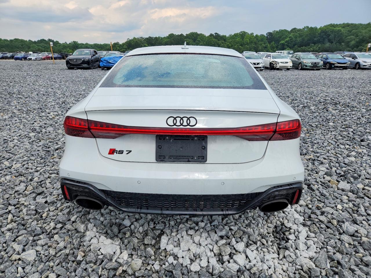 2021 Audi RS7 VIN WUAPCBF20MN901083 COPART salvage auction — Front End, GA - CERT OF TITLE-SALVAGE, sold $32,250 on 2026-07-02 (photo 6)