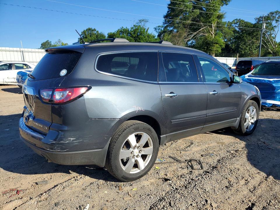 2014 Chevrolet Traverse VIN 1GNKRJKD9EJ203580 COPART salvage auction — REAR END, Va - Cert Of Title - Salvage, sold $900 on 2026-07-06 (photo 3)