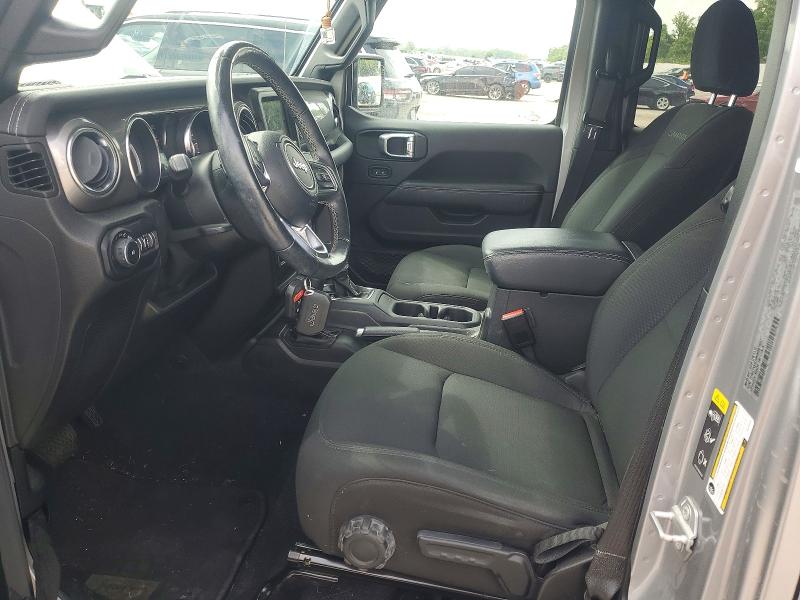 2021 Jeep Wrangler unlimited VIN 1C4HJXEG3MW582807 COPART salvage auction — FRONT END, MO - CERTIFICATE OF TITLE, sold $12,100 on 2026-07-16 (photo 7)