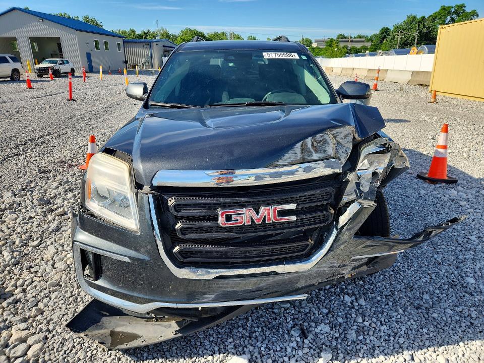 2017 Gmc Terrain VIN 2GKALNEK2H6340048 COPART salvage auction — FRONT END, Oh - Cert Of Title-Salvage, sold $1,550 on 2026-07-09 (photo 5)