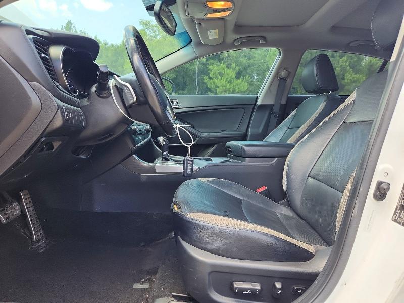 2012 Kia Optima VIN 5XXGR4A65CG065749 COPART salvage auction — FRONT END, Fl - Cert Of Title Slvg Rebuildable, sold $725 on 2026-07-10 (photo 7)