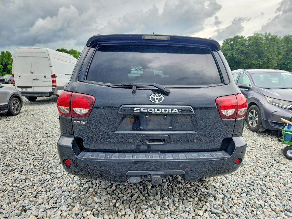 2018 Toyota Sequoia VIN 5TDZY5G11JS071413 COPART salvage auction — FRONT END, Ga - Cert Of Title-Salvage, sold $4,450 on 2026-07-09 (photo 6)