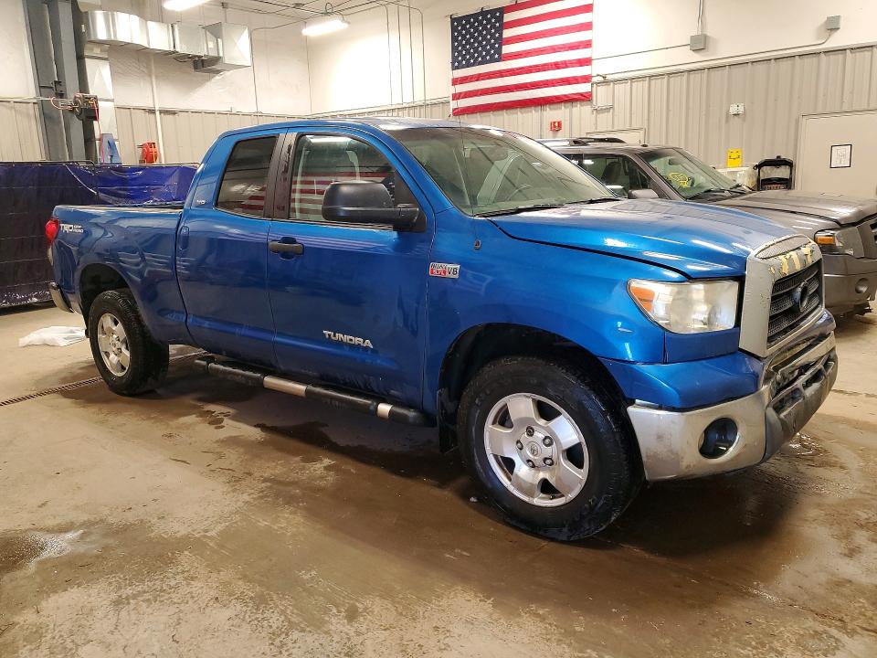2007 Toyota Tundra VIN 5TFBV54137X020772 COPART salvage auction — FRONT END, Wy - Certificate Of Title, sold $5,200 on 2026-07-08 (photo 4)