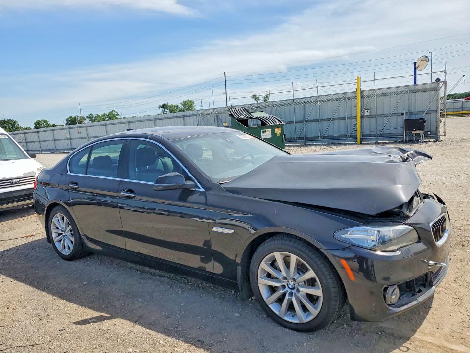 2016 BMW 5 series VIN WBAFV3C5XGD687640 COPART salvage auction — FRONT END, Ia - Certificate Of Title, sold $1,150 on 2026-07-06 (photo 4)