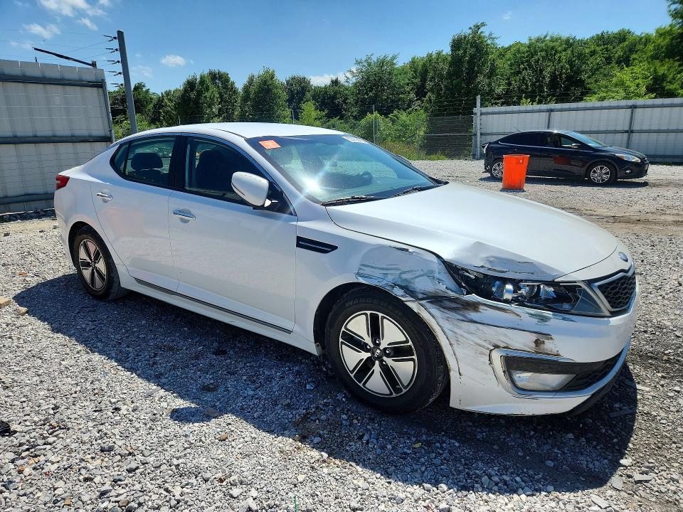 2012 Kia Optima VIN KNAGM4AD0C5032768 COPART salvage auction — FRONT END, AR - CERT OF TITLE-SALVAGE, sold $200 on 2026-07-29 (photo 4)