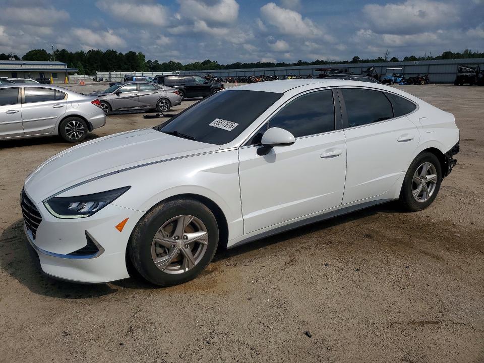 2022 Hyundai VIN 5NPEG4JA1NH146546 COPART salvage auction — REAR END, Sc - Cert Of Title-Salvage, sold $3,500 on 2026-07-22 (photo 1)